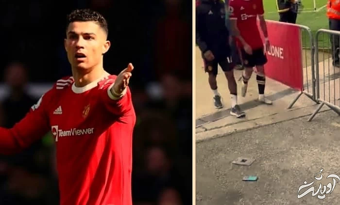 حمله رونالدو به هوادار اورتون کریستین رونالدو